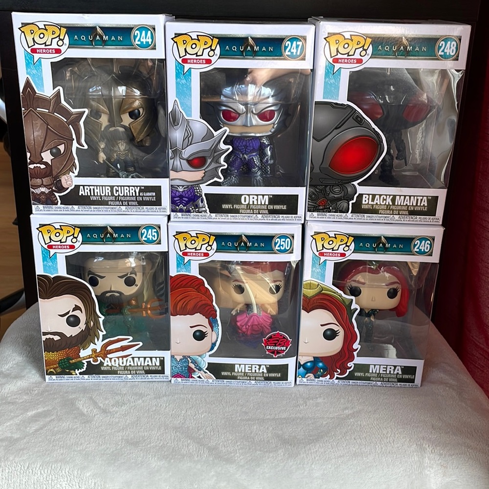 Aquaman Funko Pops (Various)